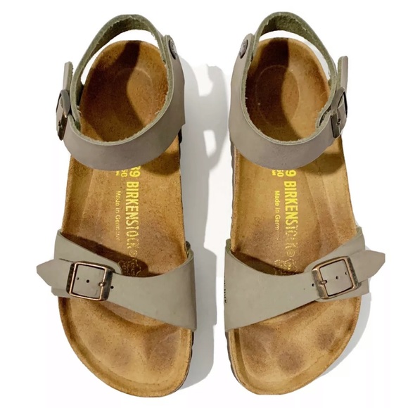 Birkenstock Shoes - Birkenstock 250 Brown Back/Ankle Strap Size 9/39